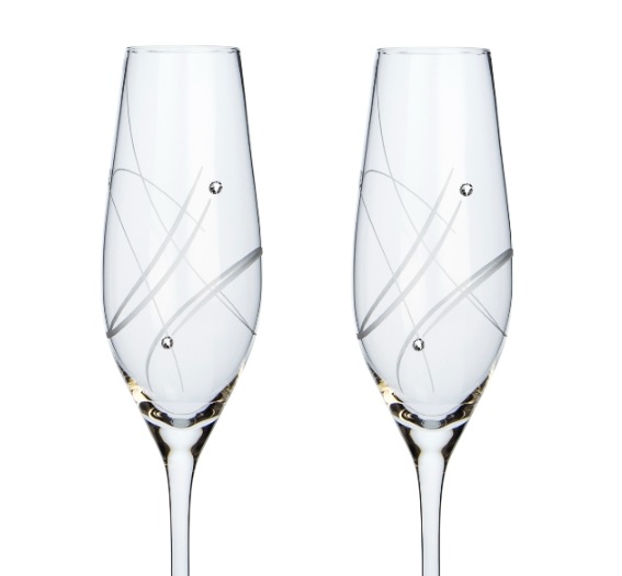 Svadobné poháre Crystals