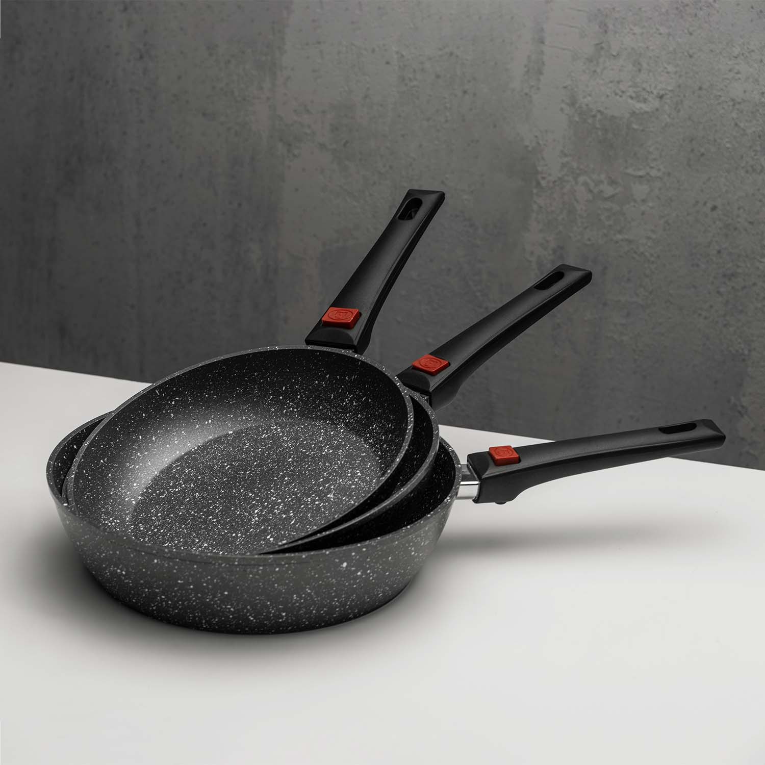 PANVICA Ø 26 CM BLACK GRANITE