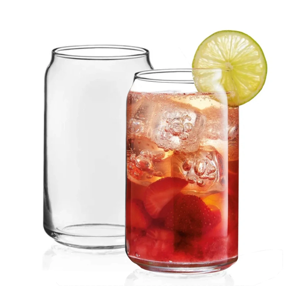 GASTRO Koktejlové poháre Can Glass 350 ml (6ks)