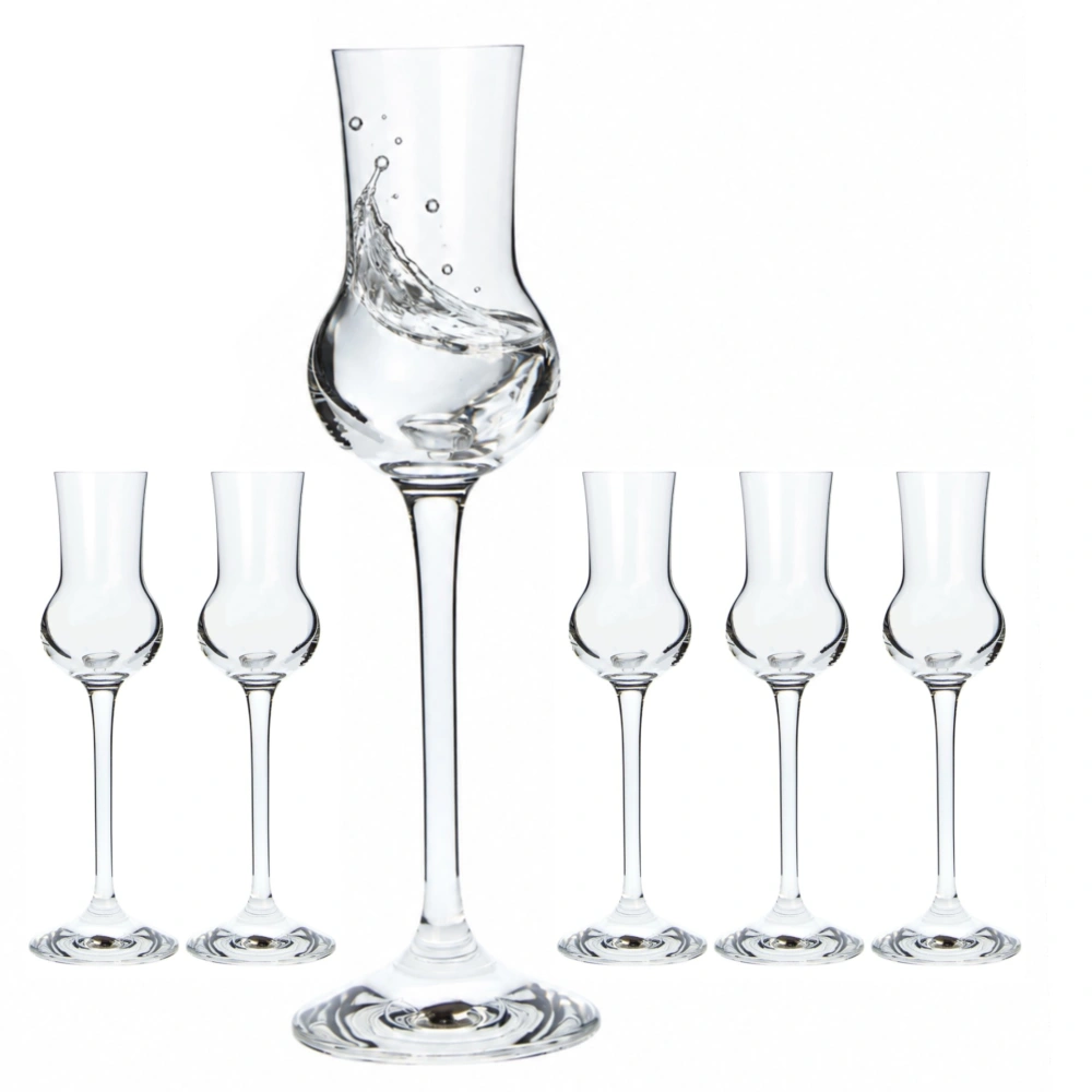 Poháre na pálenku typu Grappa 80ml (6 ks)