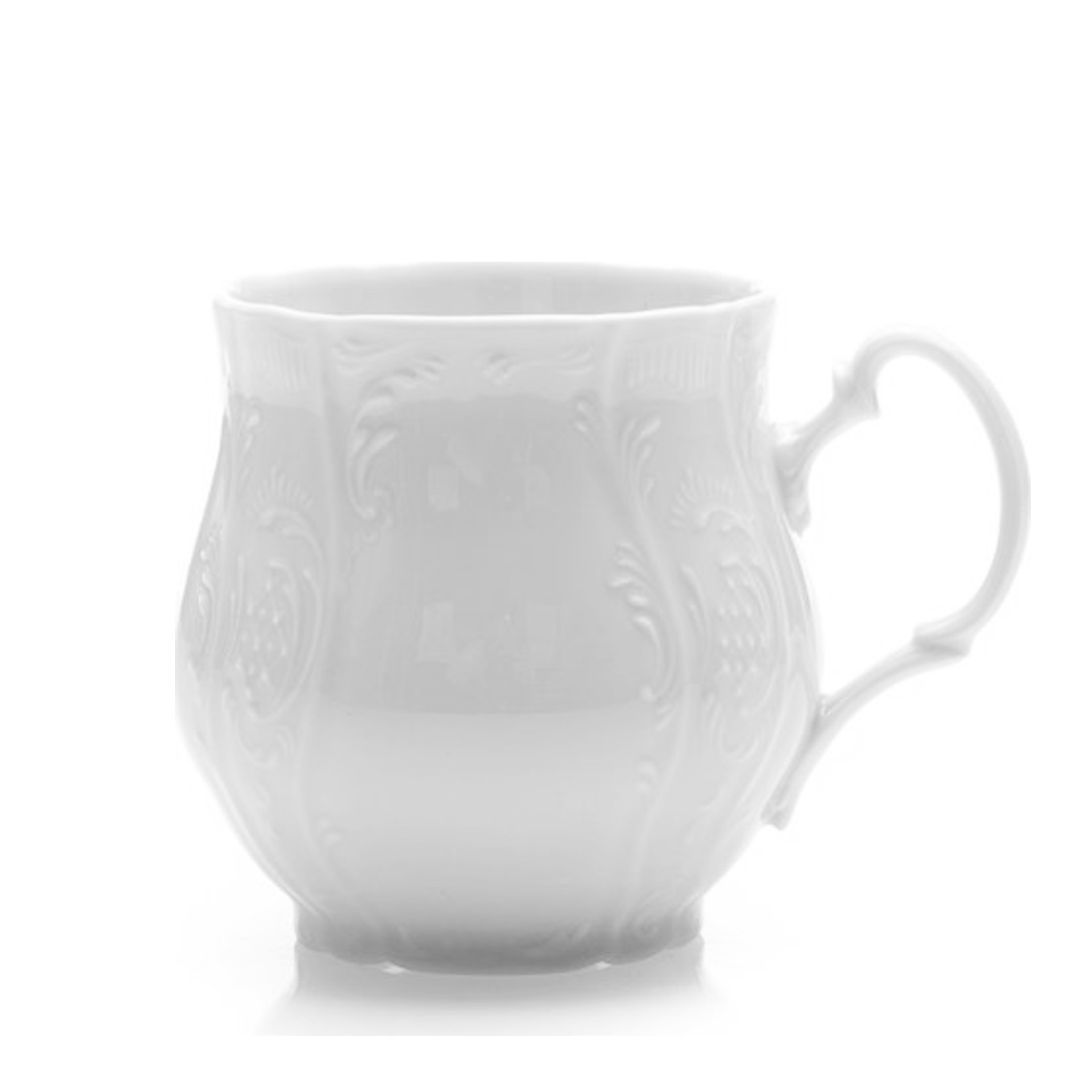 BERNADOTTE - Hrnček Jonáš 310ml, biely (1KS)