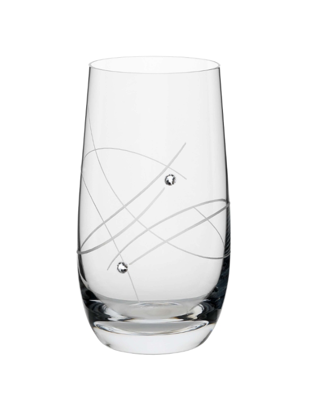 Pohár Globo 390ml 27181 Swarovski Crystals  (6KS)