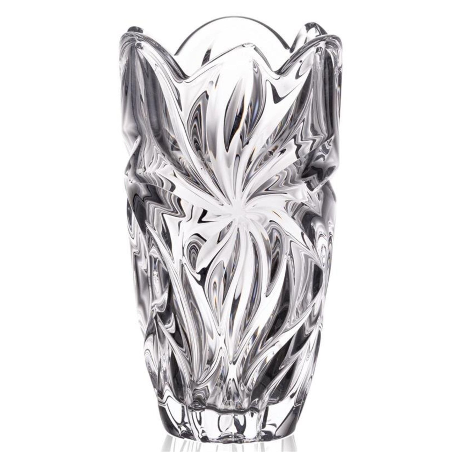 Aurum Flora Krištáľová váza 28 cm 