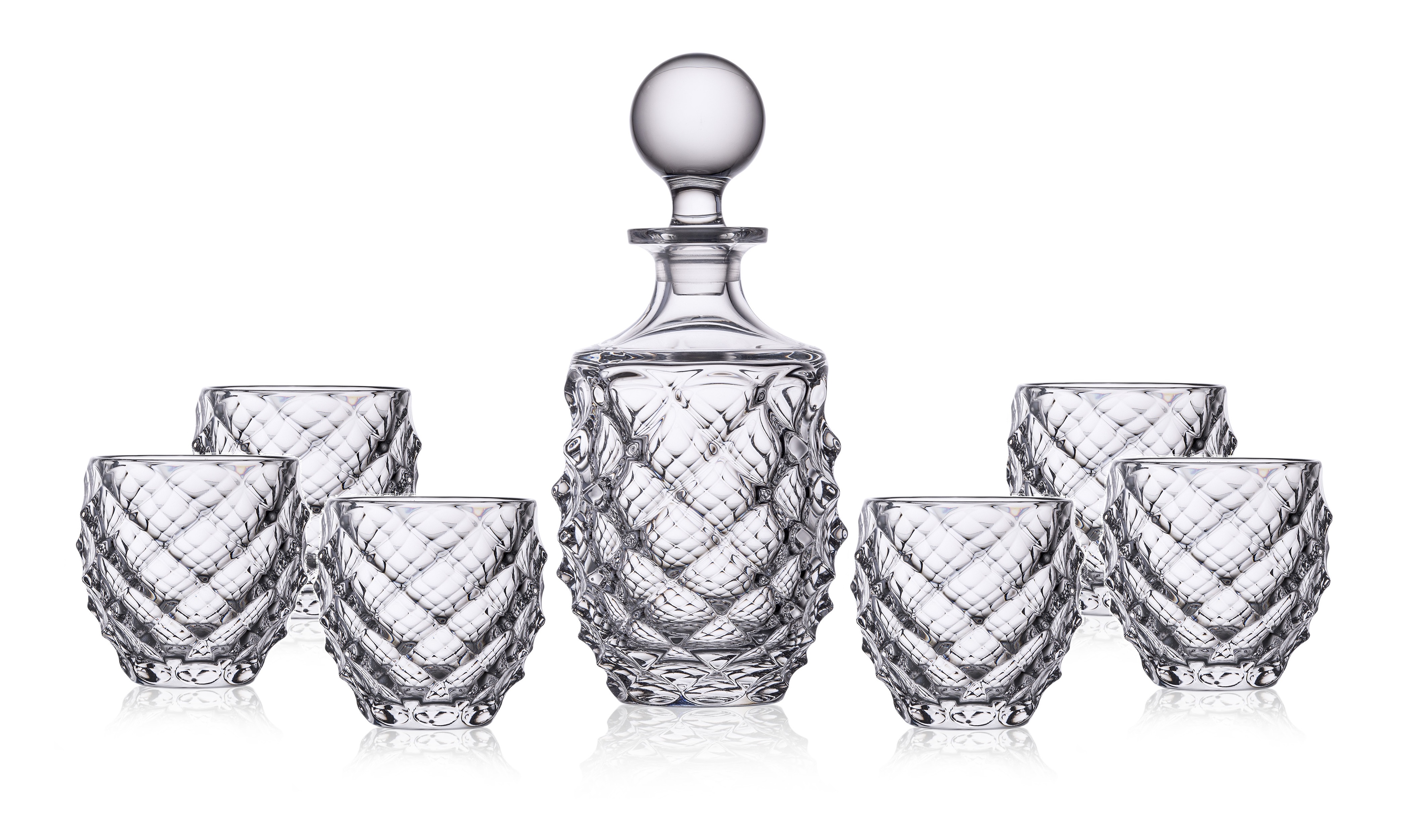 Aurum Crystal Morris Whiskey set (1+6ks)