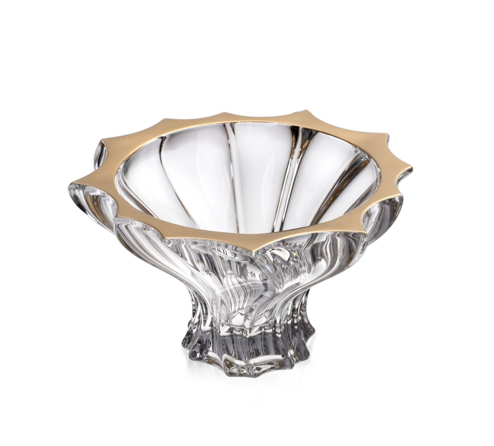 Aurum Plantica miska 15 cm so zlatým okrajom