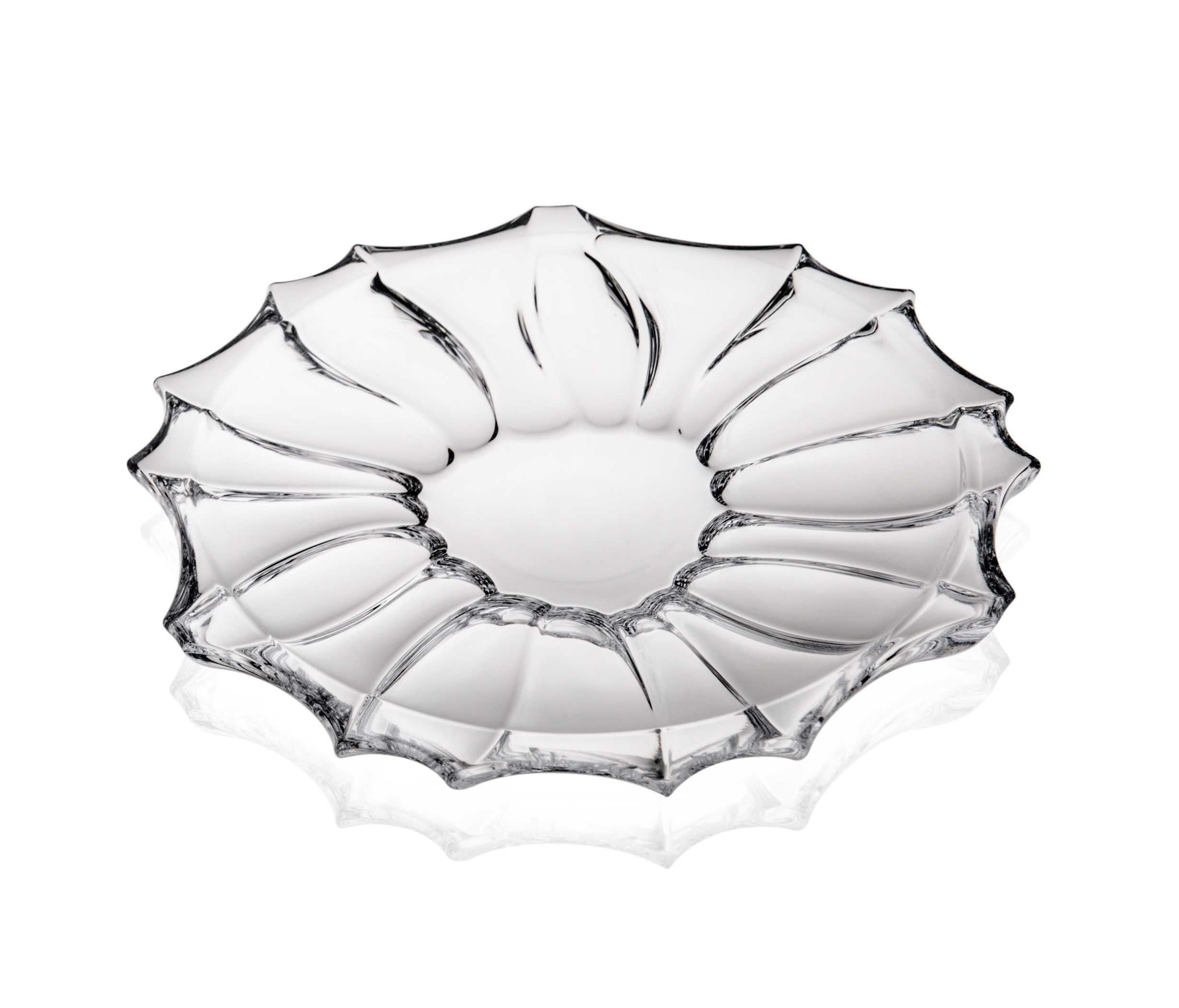 Aurum Plantica krištáľový tanier 20cm