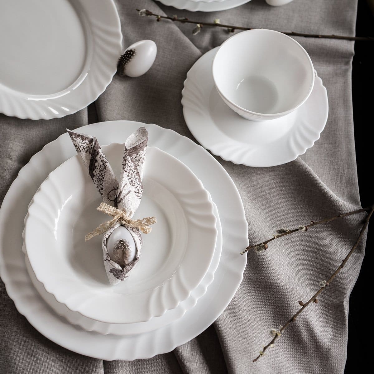 EBRO tanier dezertný 20 cm (6ks)