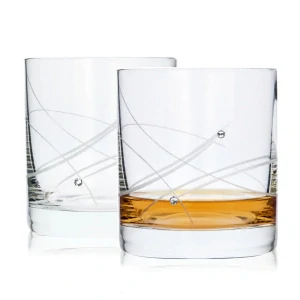 Poháre whiskey 300ml 27181 Swarovski Crystals (6KS)