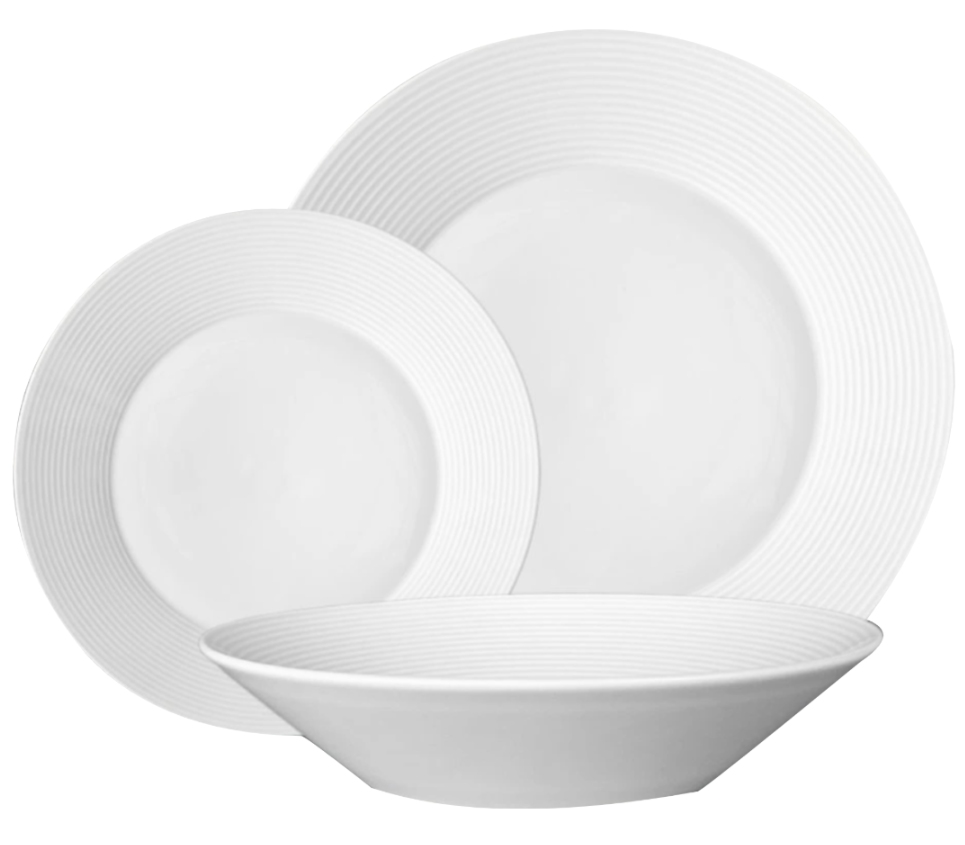 Tanierová súprava Thun LEA 18D II.akosť biela