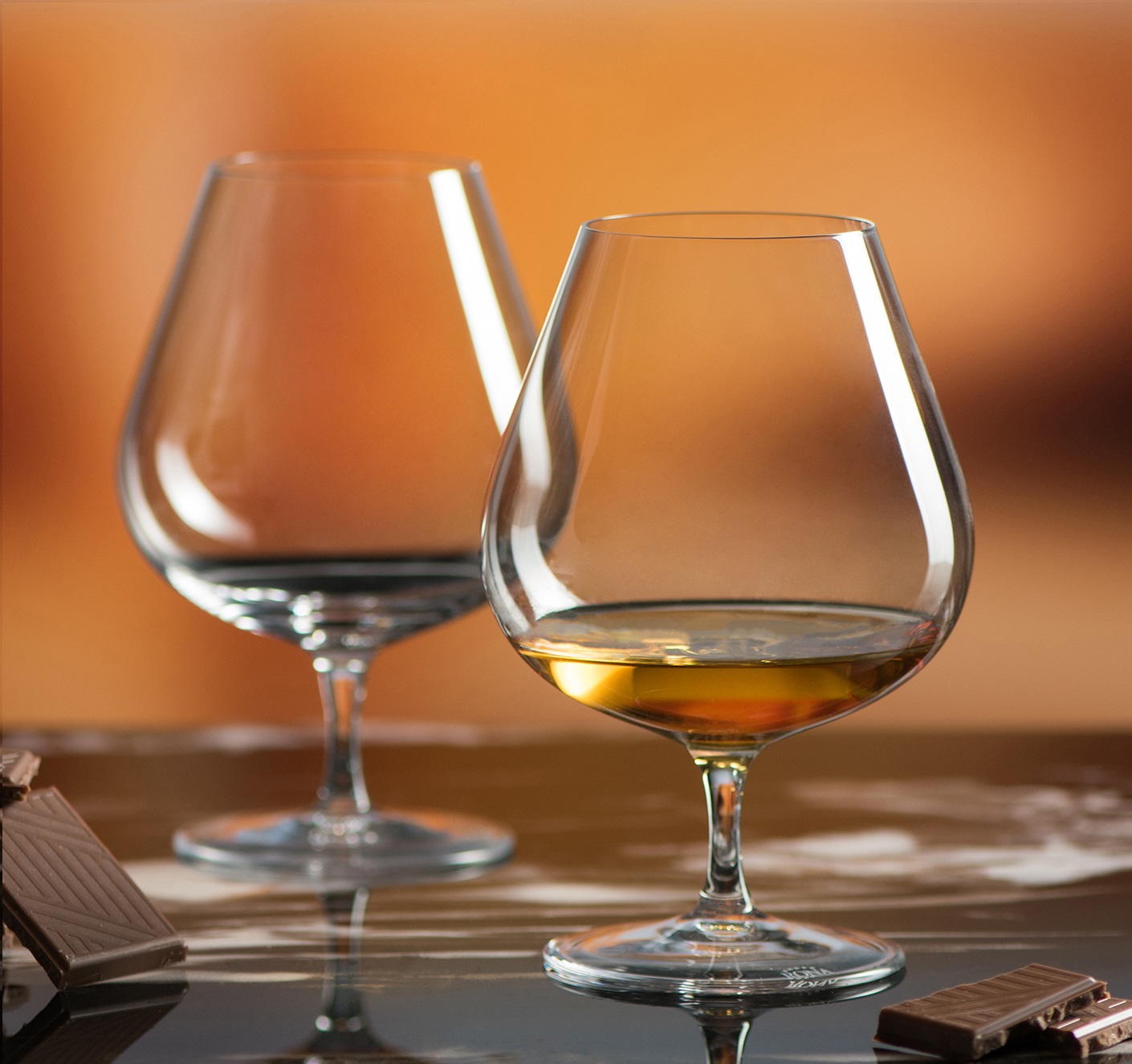 Poháre na brandy, koňak universal 530ml (6ks)