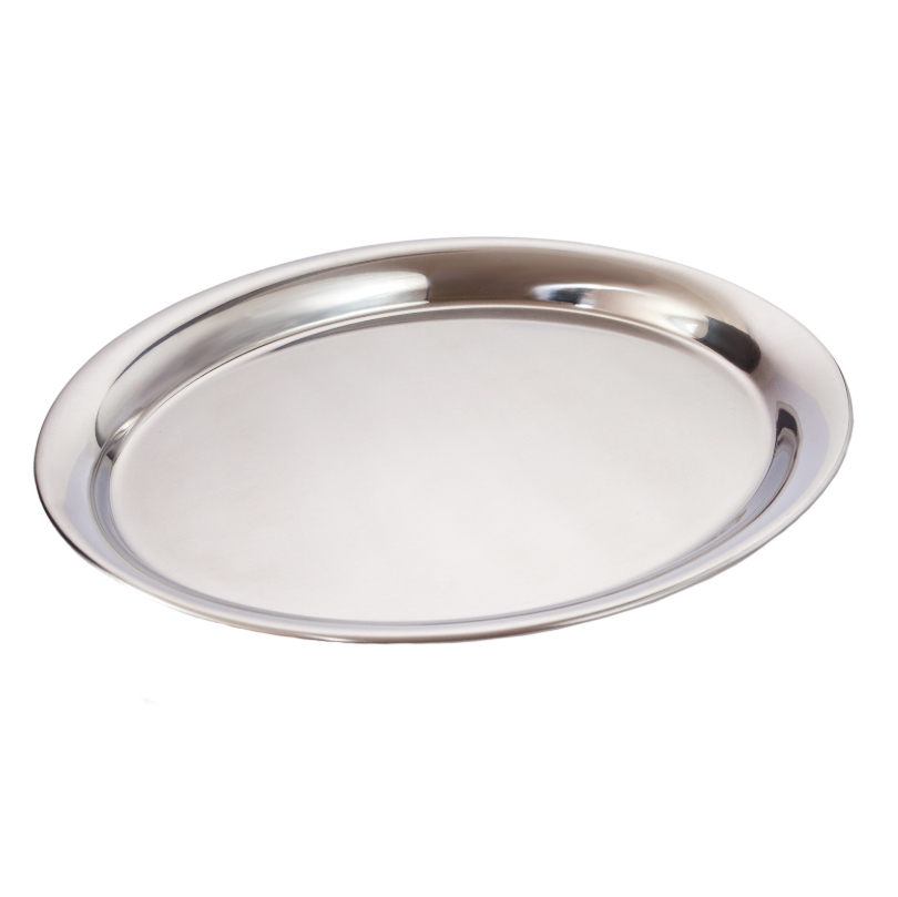 Oválny podnos na servírovanie nerez 29 cm (1 ks)