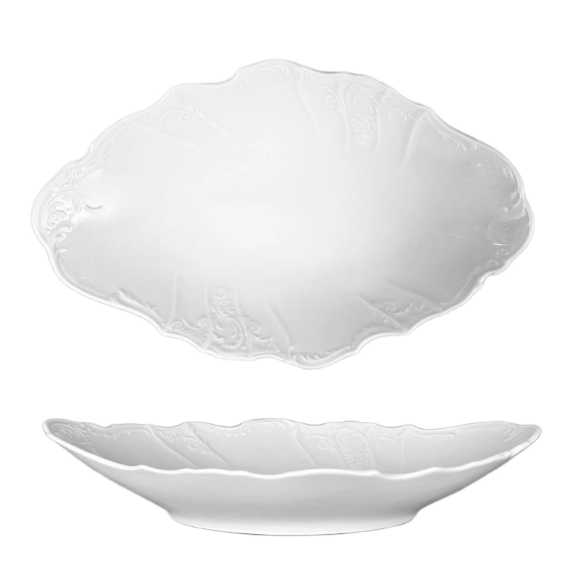 BERNADOTTE - Kôš na chlieb 34cm, biely II.akosť