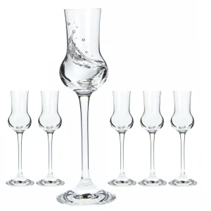 Poháre na pálenku typu Grappa 80ml (6 ks)