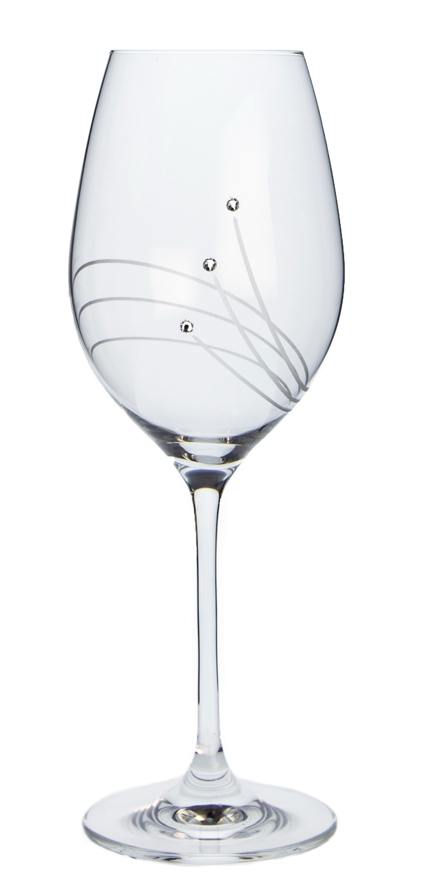 Poháre na víno 470ml Celebration 30538 Swarovski Crystals (6KS)