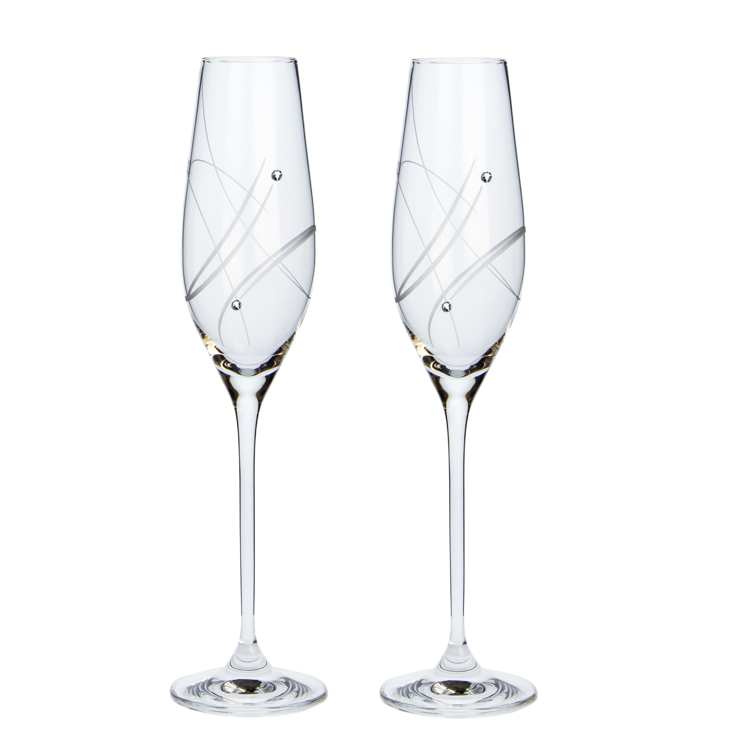 Pohár na šampanské Celebration 27181 Crystals (2KS)