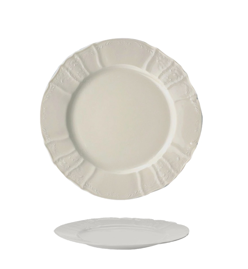 BERNADOTTE - dezertný tanier 19 cm, slonová kosť