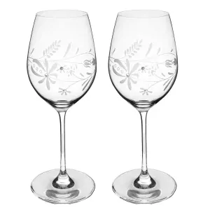 Poháre na víno FOLK 470ml - Celebration (2KS)