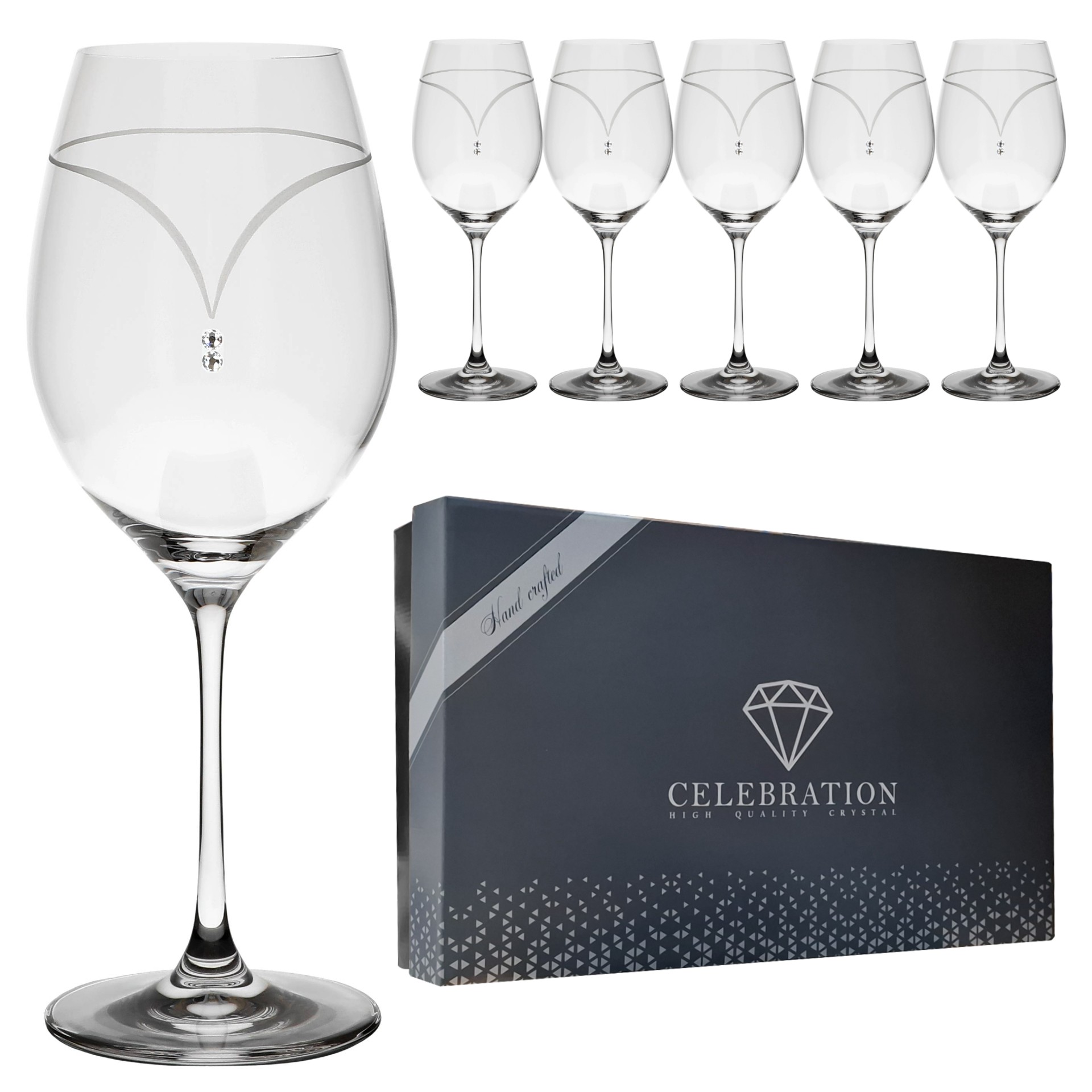 Wine 470 Celebration 122 Swarovski Crystals (6KS)
