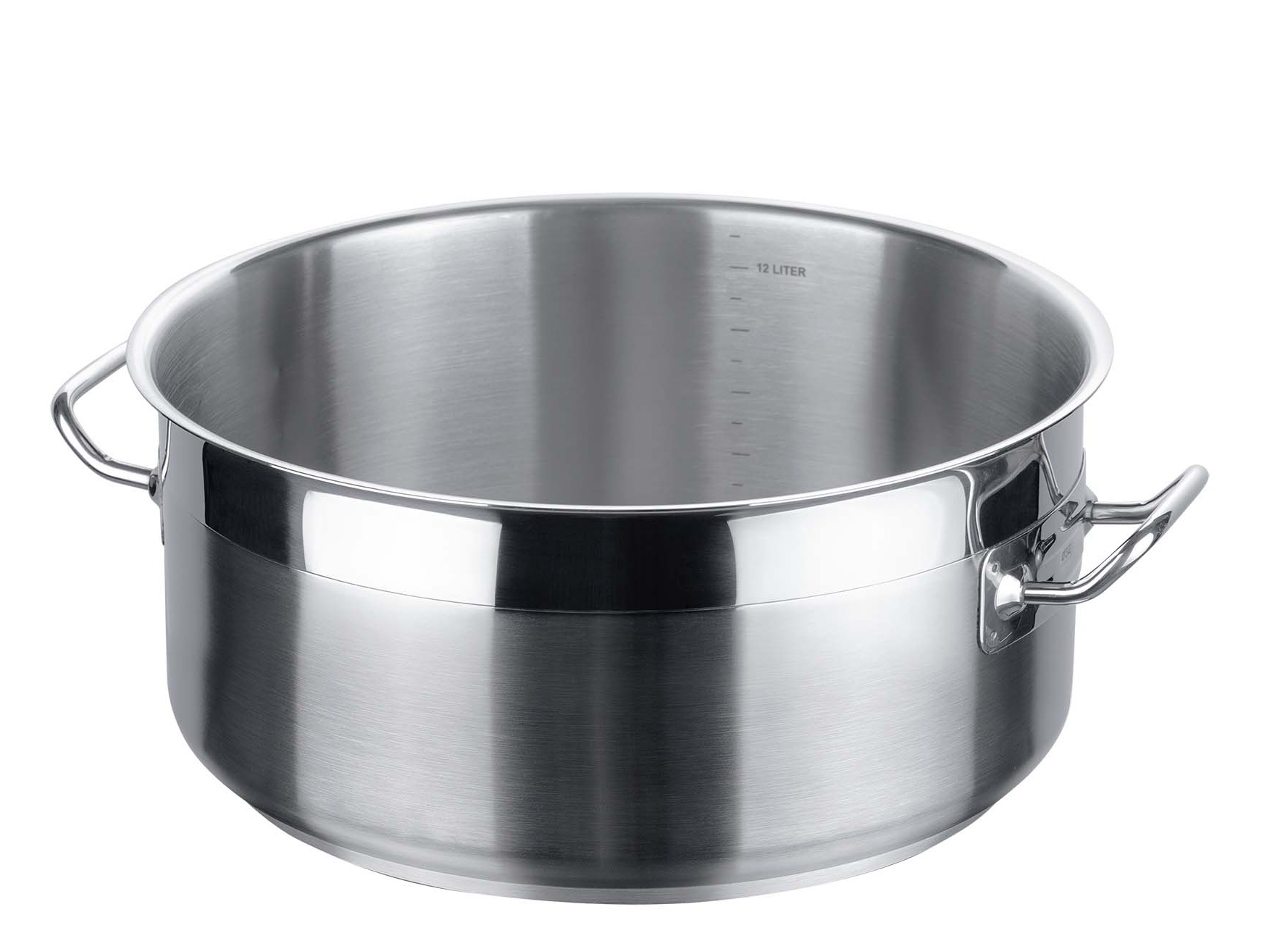 Nerezový kastról 18,3 l bez pokrievky Ø36cm