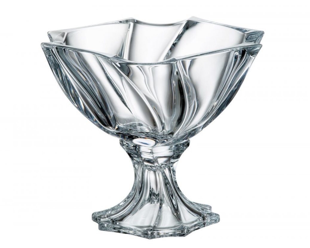 Krištáľová misa na nohe Neptune 25,5 cm (1ks)