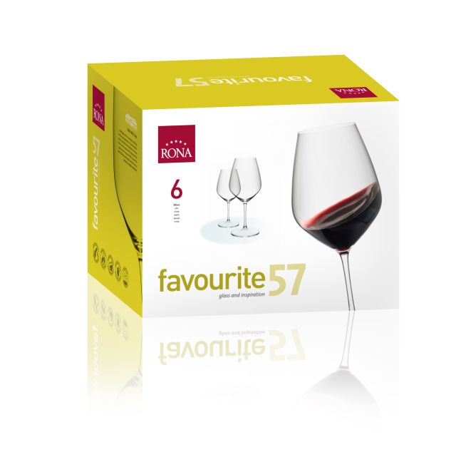 Favourite 570ml čisté (6KS)