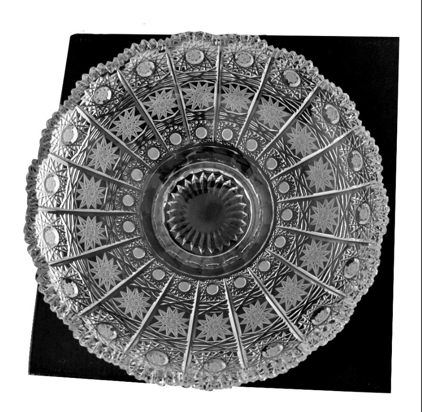 Brúsená misa na nohe 20,5 cm PK500 1237