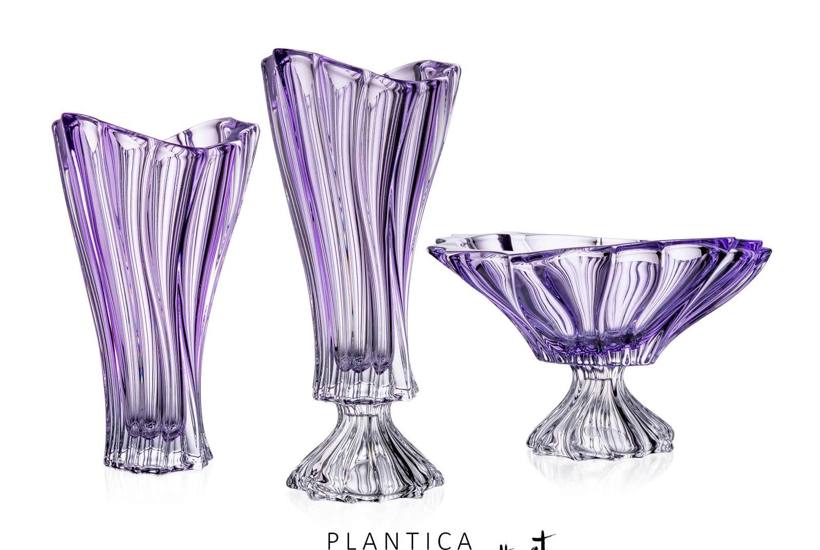 Aurum Plantica váza 32 cm Amethyst