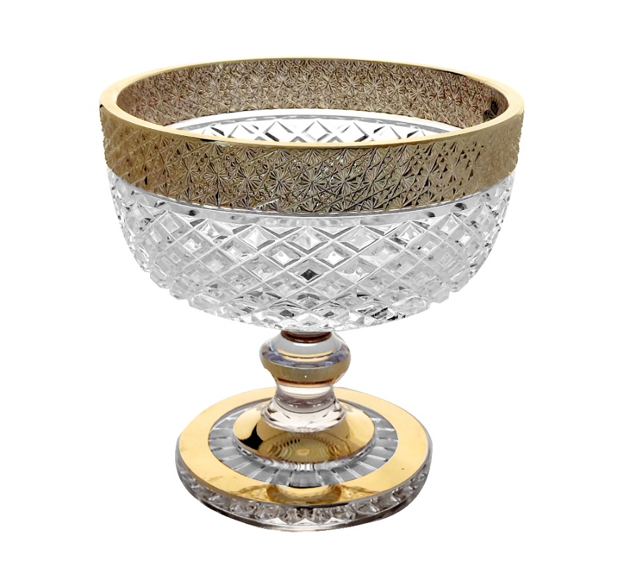 Brúsená misa na nohe ZL 15,5 cm 22111