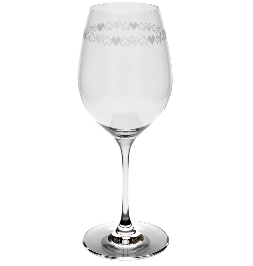 Poháre na víno 470ml Čičmany (6KS)