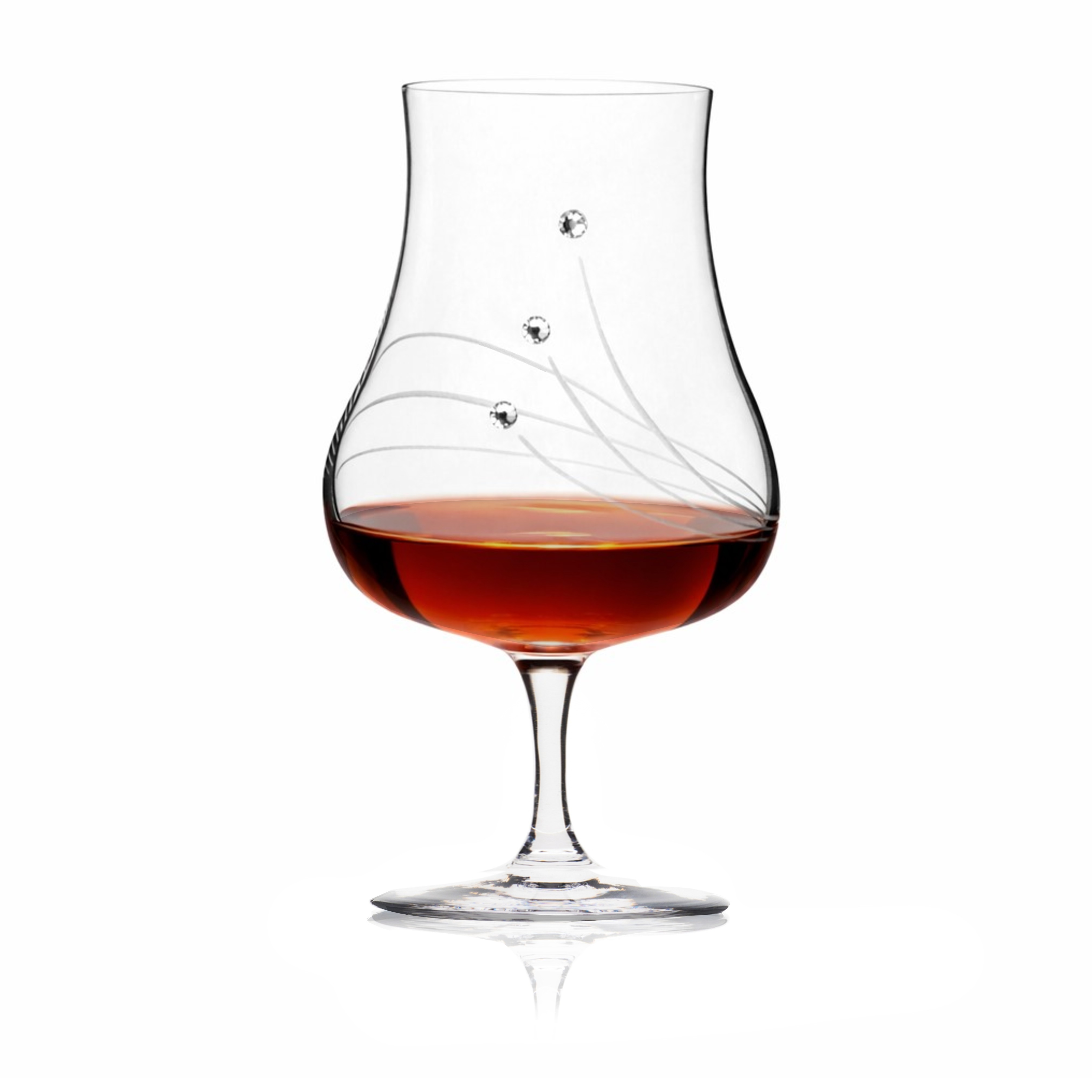 Poháre na rum 220ml 30538 Swarovski Crystals (4KS)