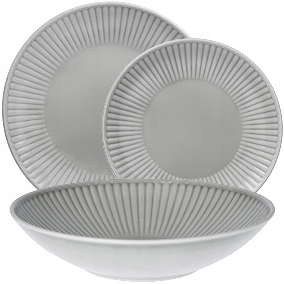 Hlboký tanier DALIA GREY 21,5 cm (1ks)