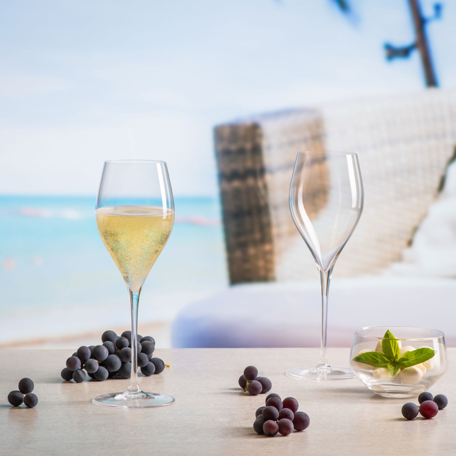 Pohár prosecco champagne 290ml universal (6KS)