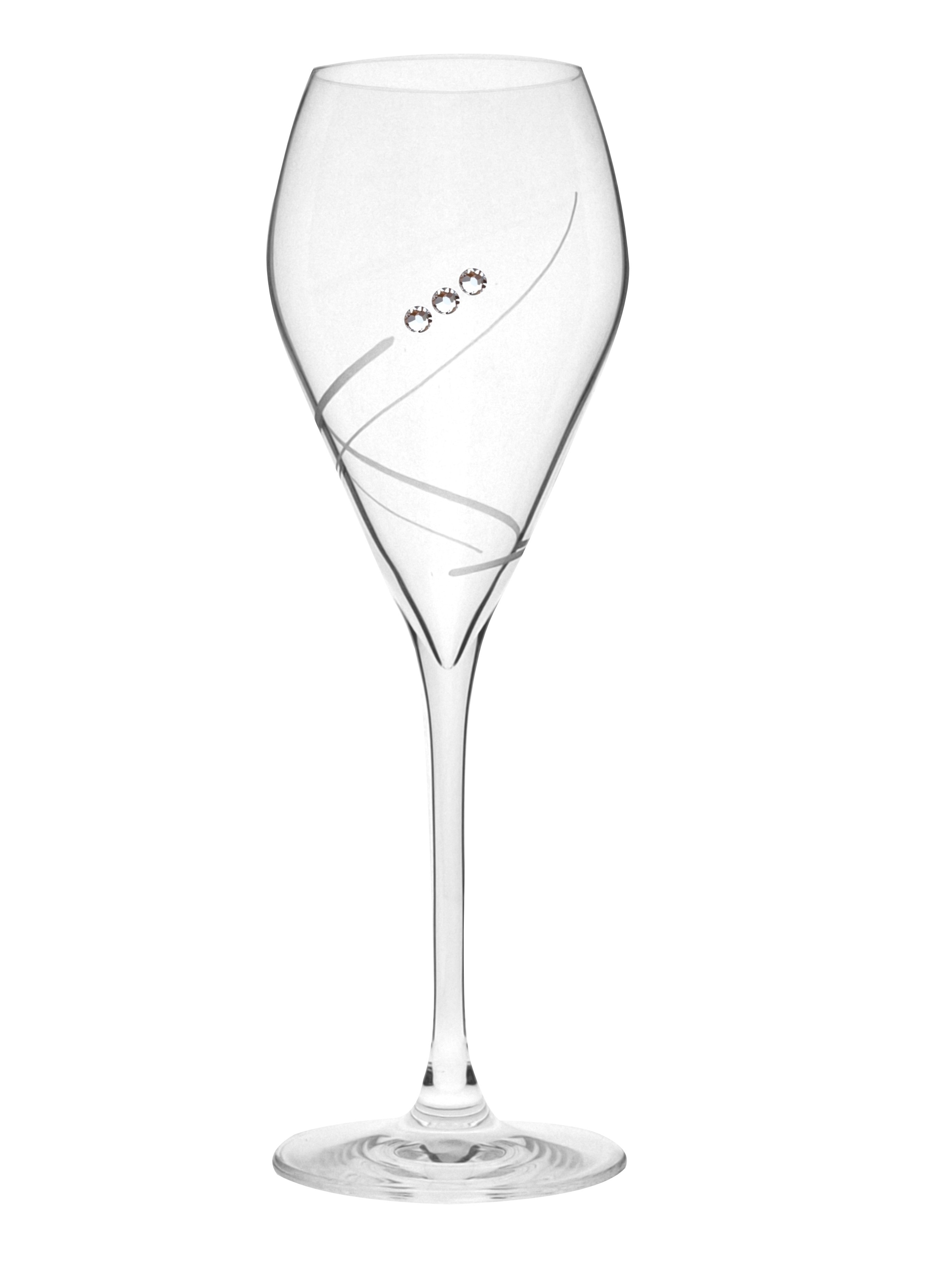 Poháre prosecco 230ml dekor 34799 Crystas (4 ks)