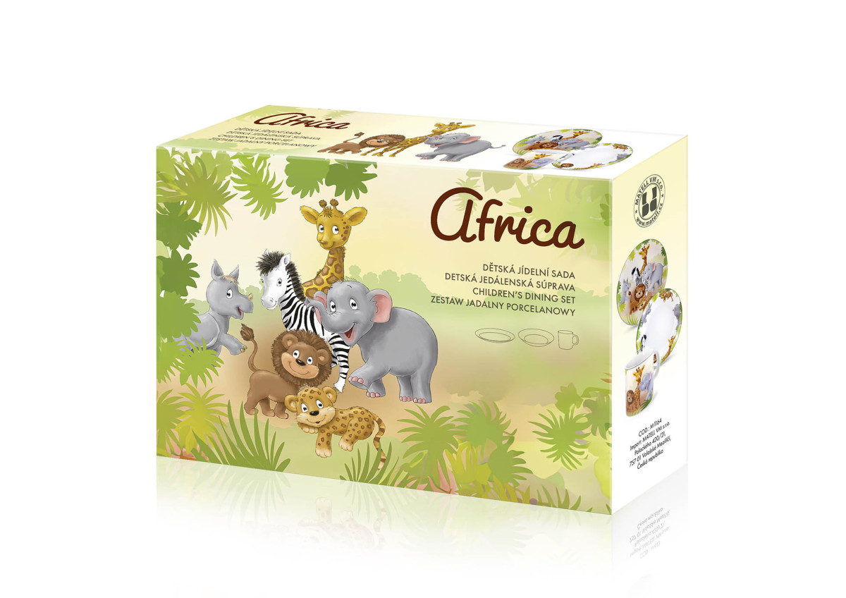 Detský porcelán - AFRIKA