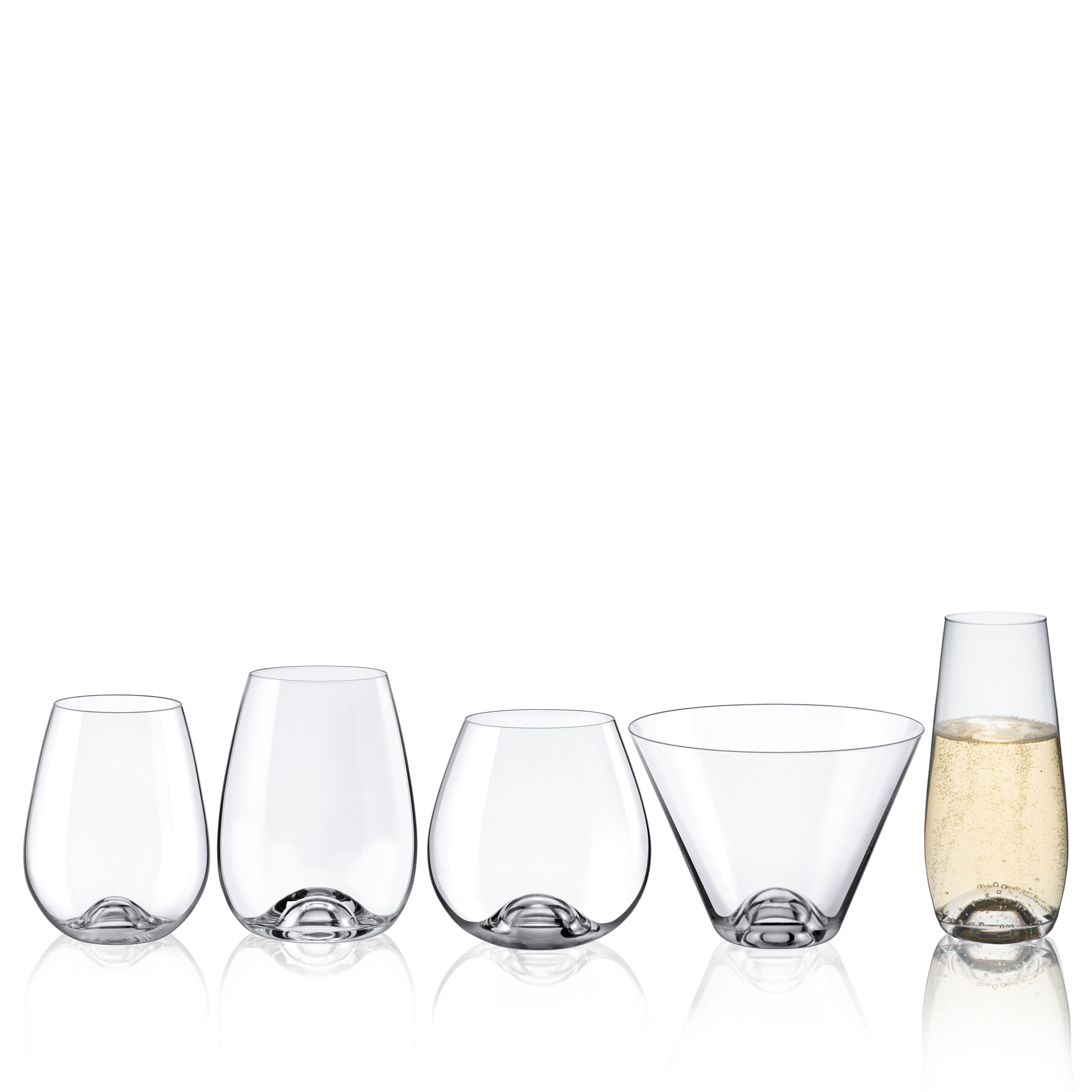 Pohár na šampanské Drink Master fletňa 230 ml (4KS)