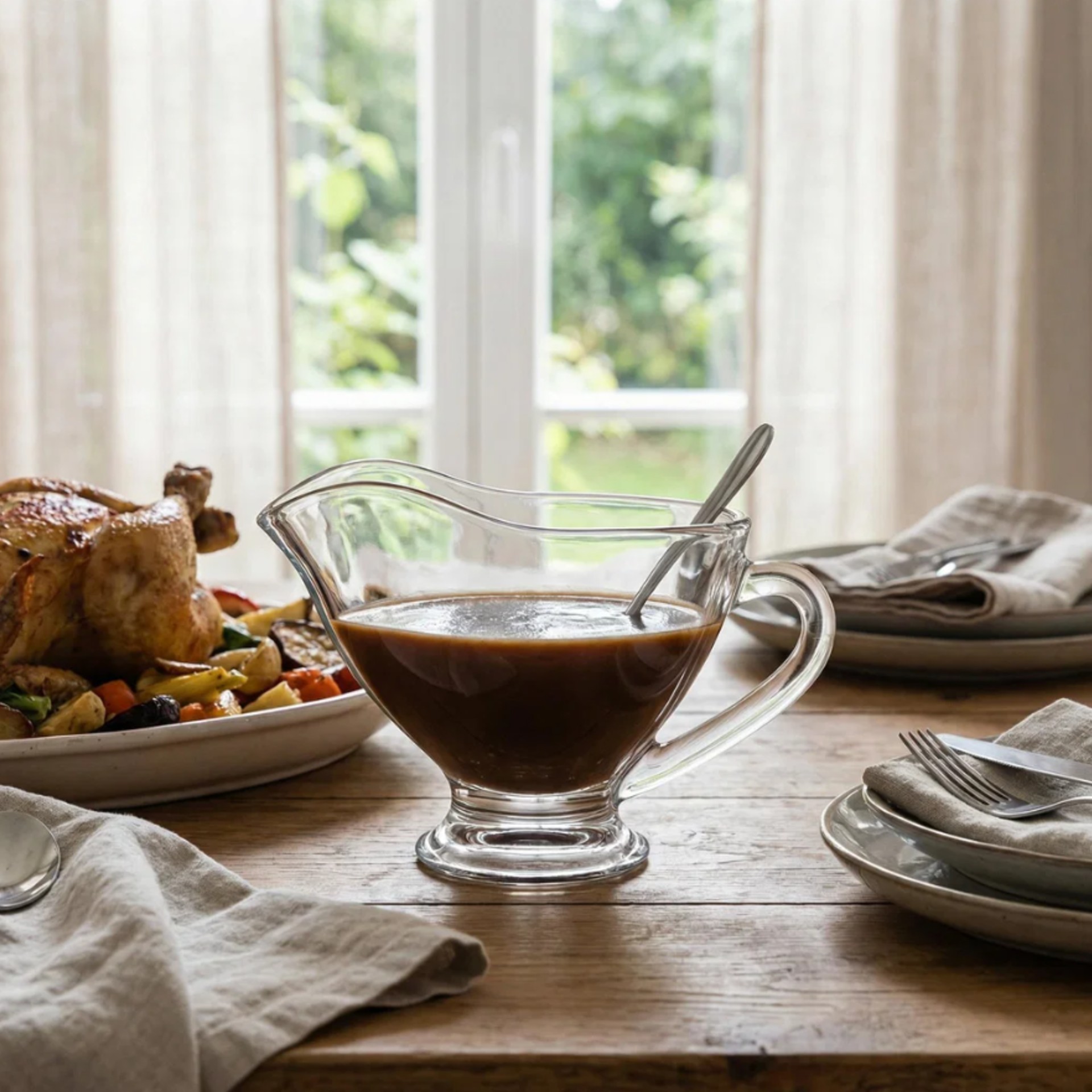 Sklenený omáčnik BASIC 250 ml