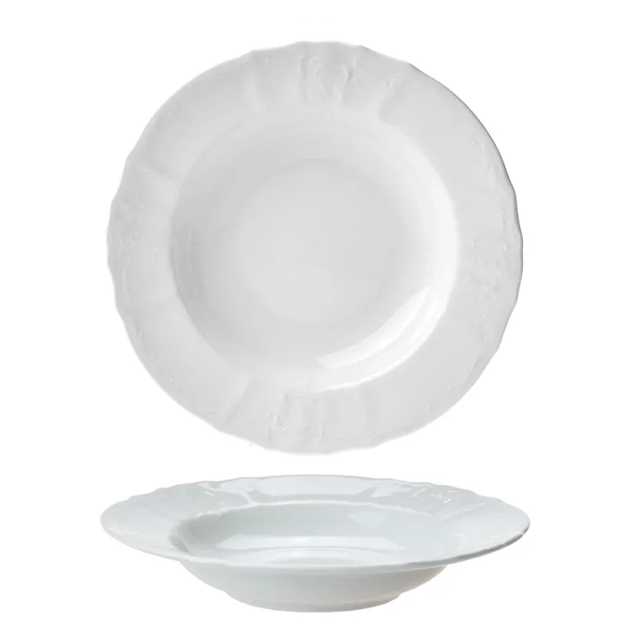 BERNADOTTE 18D tanierová súprava biela II. akosť E0011000