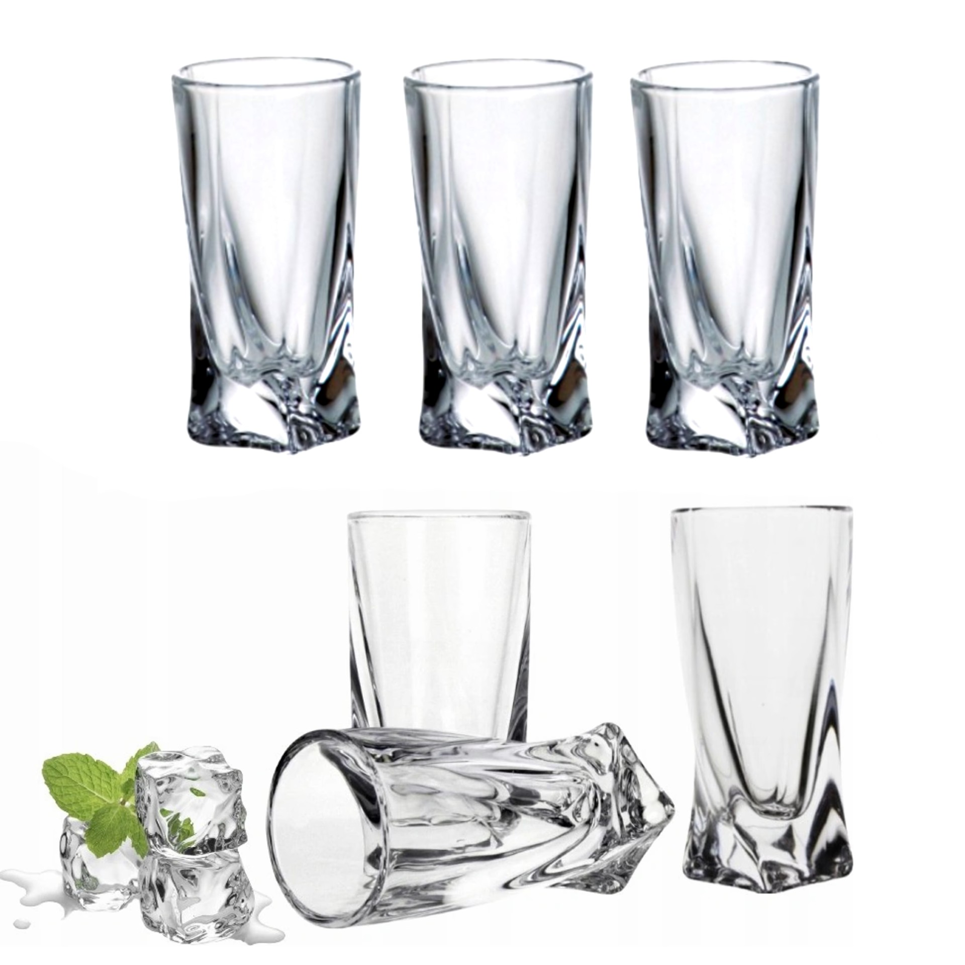 Quadro poháre shot 50ml (6KS)