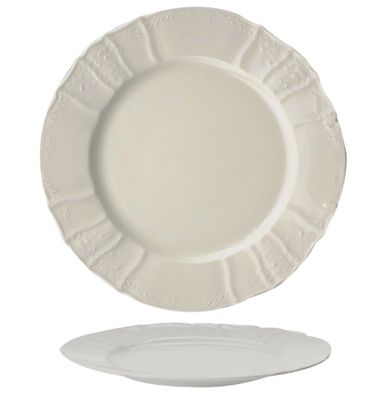 Tanierová súprava BERNADOTTE 18D, slon.kosť E0011000SL