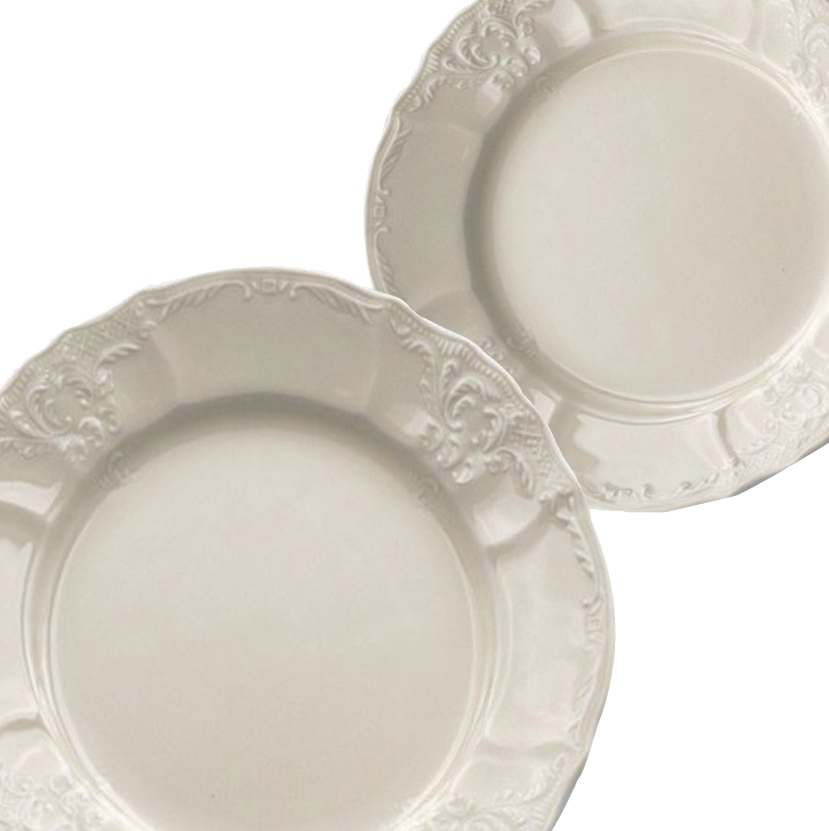 BERNADOTTE - plytký tanier 27 cm, II.A. slon. kosť