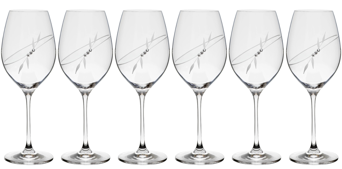 Poháre na víno 470ml Celebration 139 Crystals (6KS)