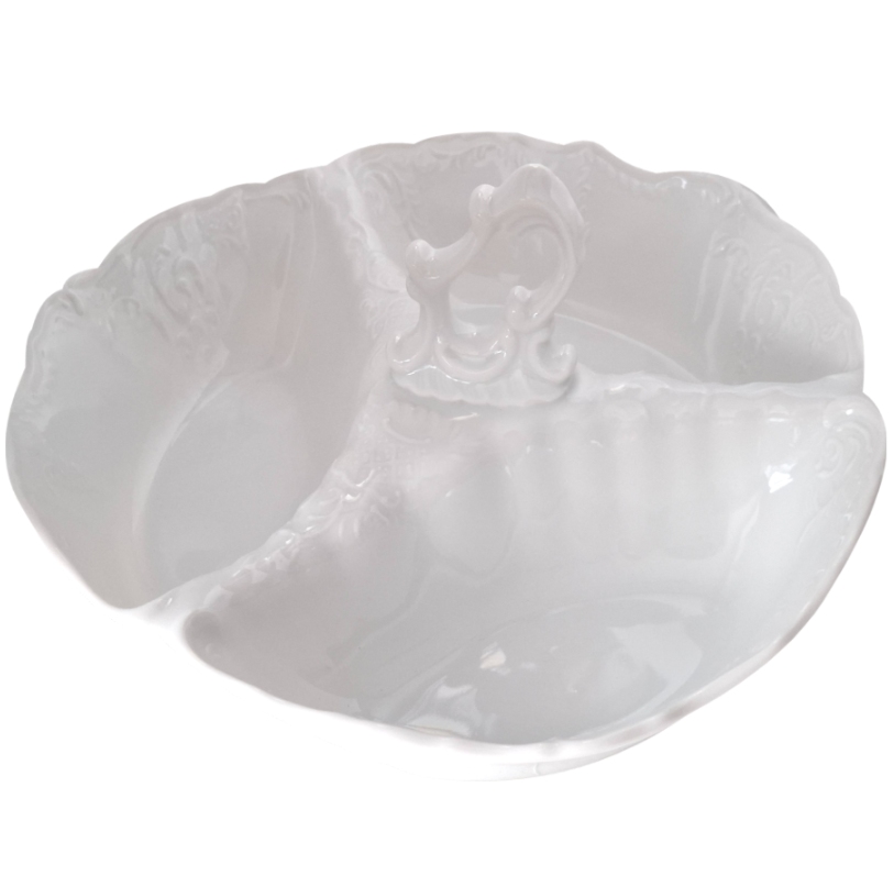 BERNADOTTE - Kabaret malý 3-dielny, biela I. tieda