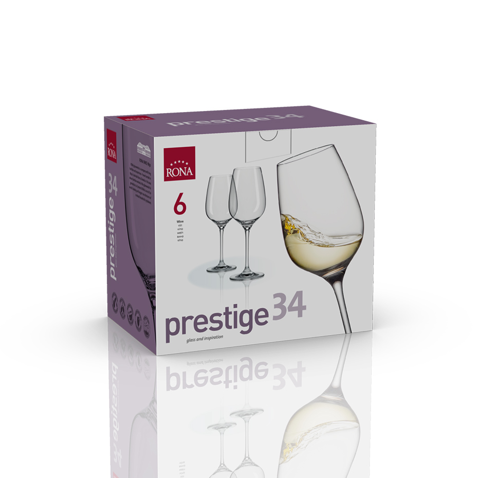 Poháre na víno Prestige 340ml (6KS)