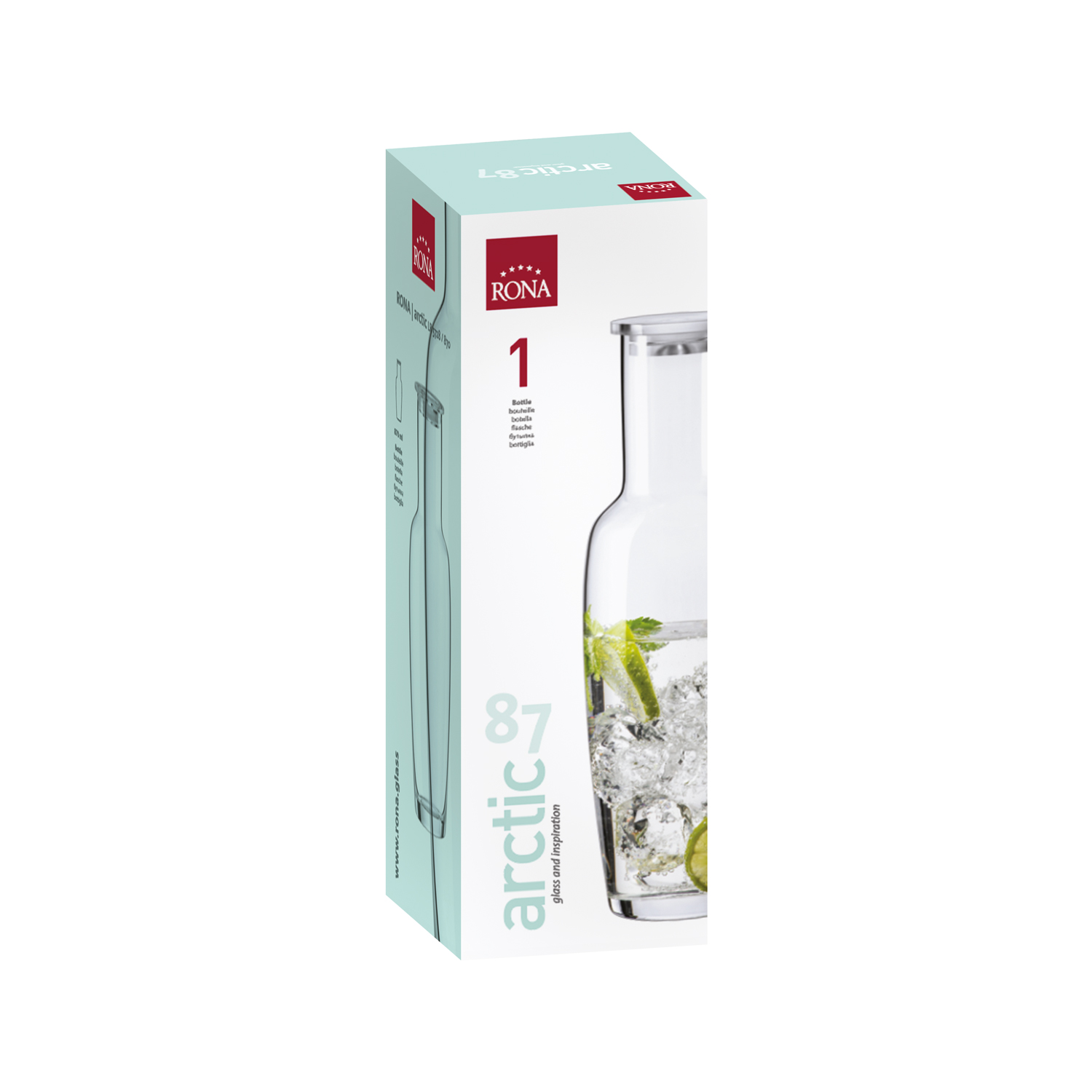 Fľaša na vodu / Karafa Arctic 870ml