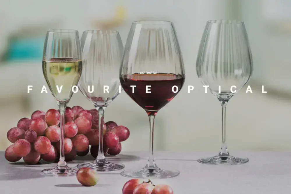 Poháre na vodu OF Favorit Optical s optišovým prevedením(6KS)