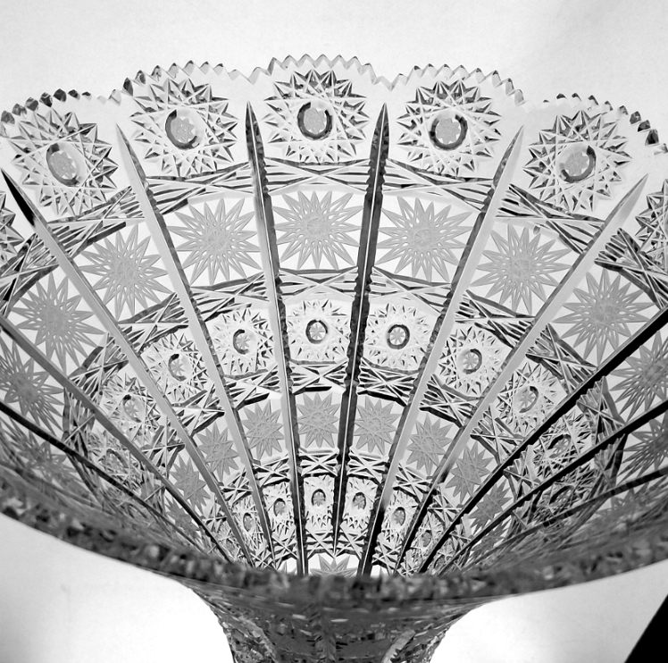 Krištáľová brúsená váza 30,5 cm PK500 1237