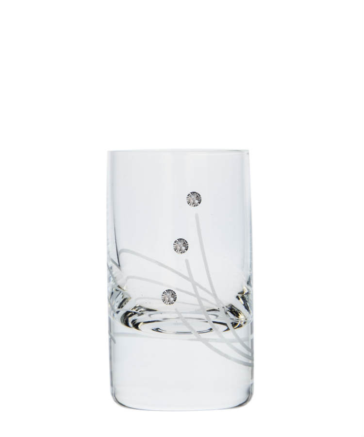Vodka Spirit glass 30 ml 30538 Swarovski Crystals (6KS)