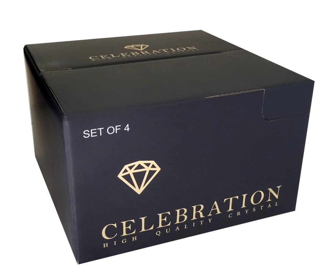 Poháre globo 350 ml dekor 34799 Crystals (4ks)