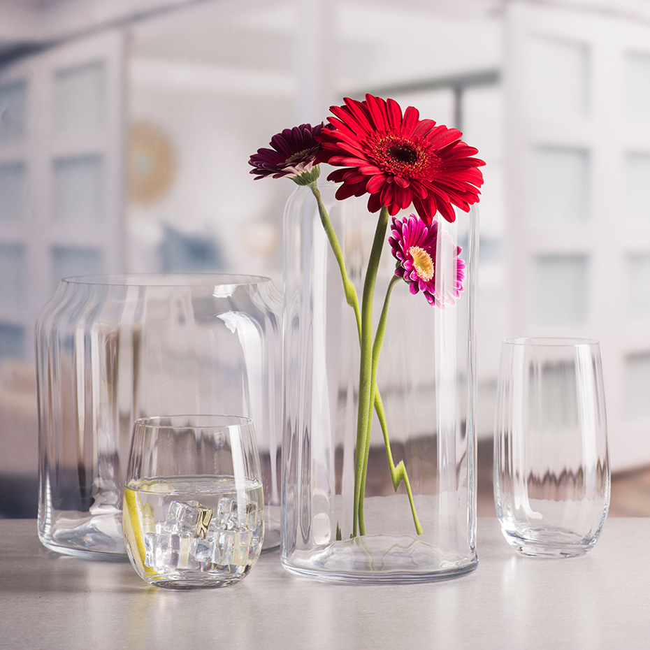 Váza 18,5cm s optišovým prevedením 5476/P