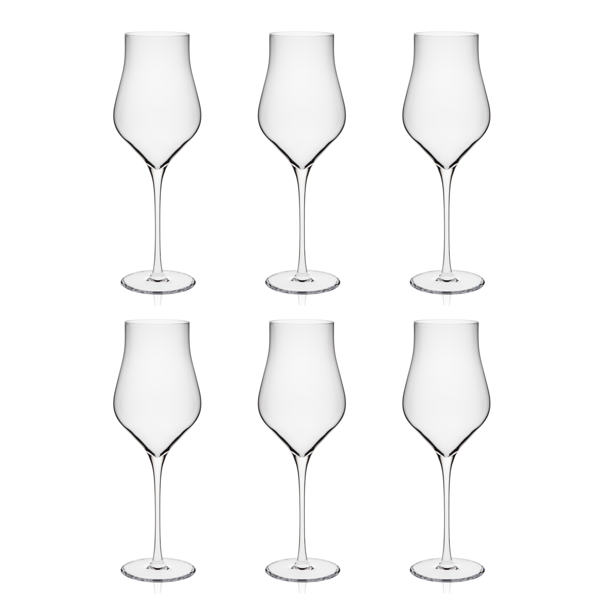 Poháre na víno ROSE universal 390 ml (6 ks)